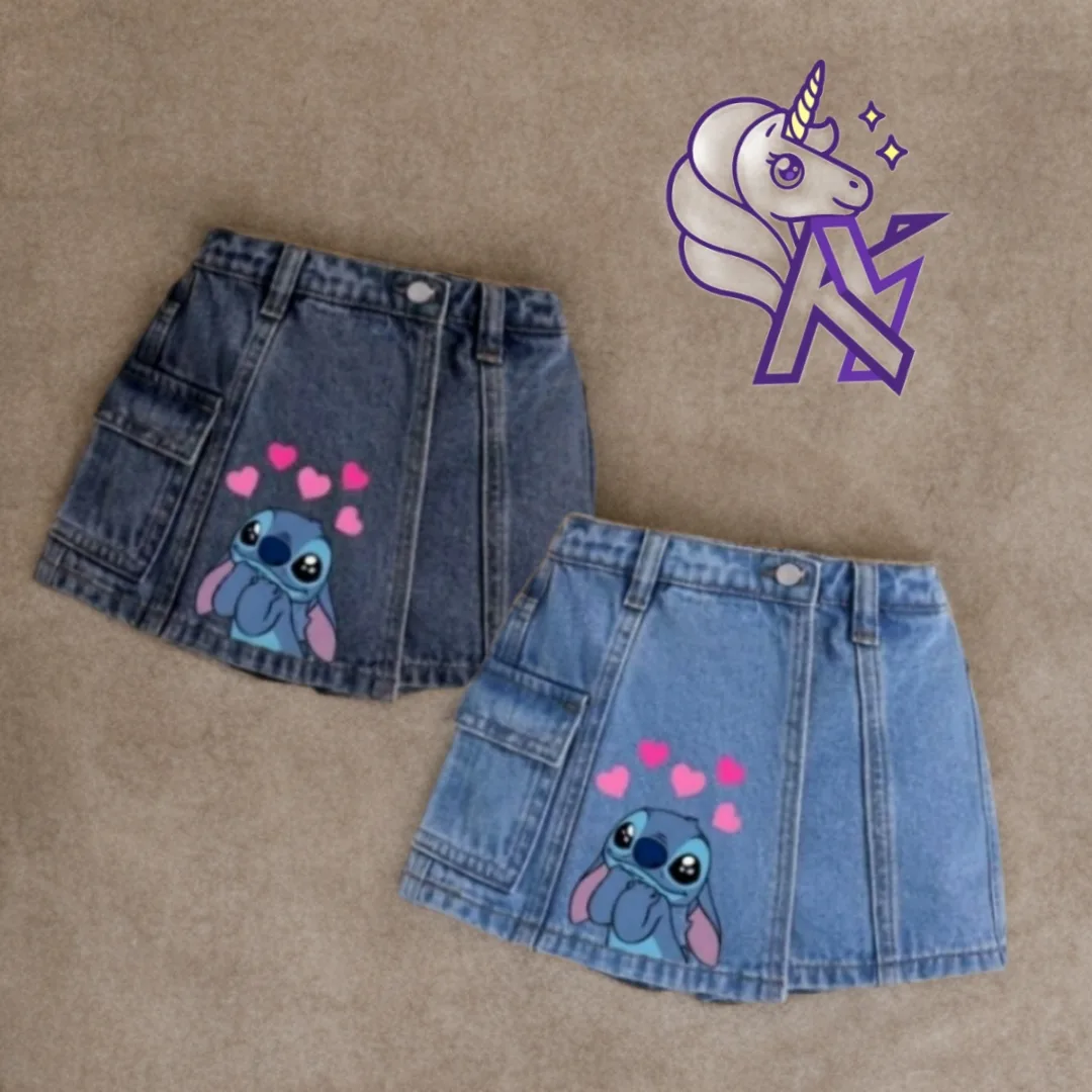 Stitch Jeab Short