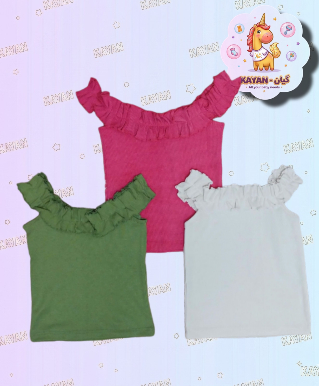 Off-shoulder Rafils Top